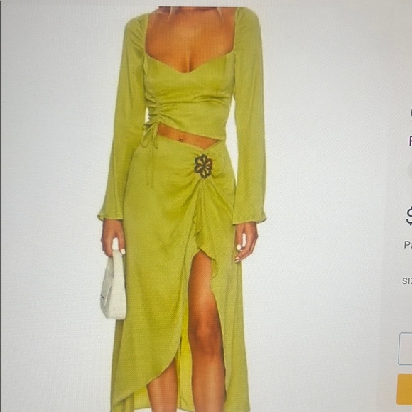For Love And Lemons Dresses & Skirts - New With Tags NWT For Love & Lemons Allie Long Sleeve Midi  Dress XS